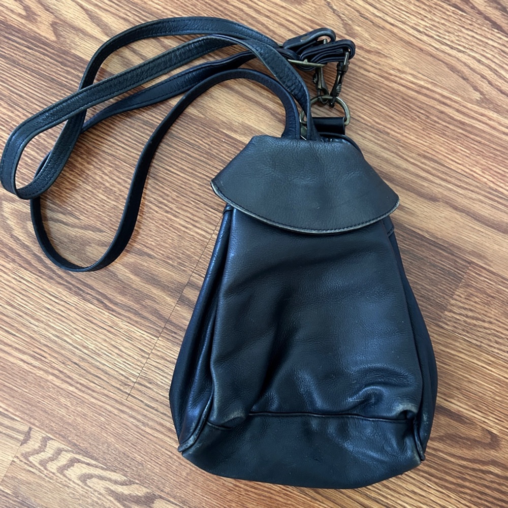 Wilsons Leather Black Satchel